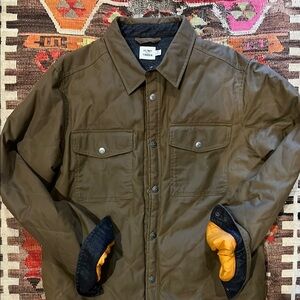 New wo Tags - FLINT AND TINDER Quilted Waxed Shirt Jacket